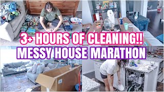 NEW!! EXTREME 3 HOUR CLEANING MARATHON | DECLUTTER, ORGANIZE, DEEP CLEAN | SPEED CLEANING MOTIVATION