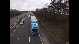 Uk truck spotting M6 #1 feat flat out flat broke