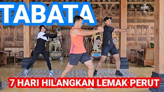 SENAM AEROBIK TABATA 7 HARI PENURUNAN BERAT BADAN