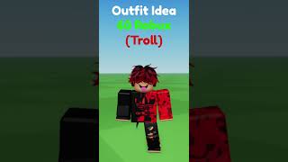 Making Roblox Troll Outfit Idea - 60 Robux 🐿️