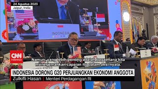 Indonesia Dorong G20 Perjuangkan Ekonomi Anggota