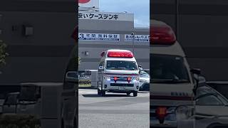 ハイメディック救急車リモートサイレン爆吹⁉️