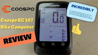 Coospo BC107 Bike Computer Review | Flipping Incredibly Normal!