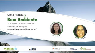 Webinar MobiliZAR Portugal: os desafios da qualidade do ar (19_11_2020)