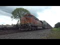 bnsf fakebonnet 4717 with great k3la leads v053 in wellington ohio