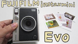 FUJIFILM チェキ instax mini Evo を買いました！ 開封＋準備＋撮影＋プリント  Unboxing＋Setup＋Shooting＋Print