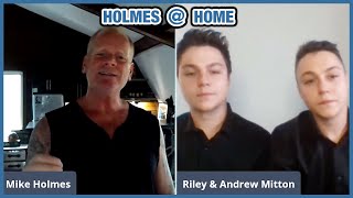 21 Year Olds Seek Advice From Mike Holmes \