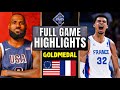 USA vs France FULL GAME Highlights | Aug 10, 2024 | Olympic Men's Basketball Gold Medal Game