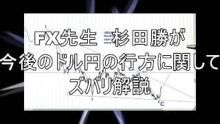 FX先生　杉田勝による大きく負けないためのFXトレード方法とは？　by Win-invest Japan株式会社