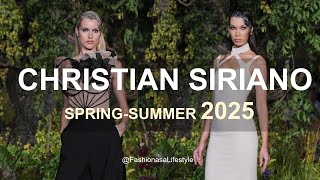 CHRISTIAN SIRIANO🌼SPRING 2025 New York Fashion Week #fashion trends #fashion #nfw #fashiontrends