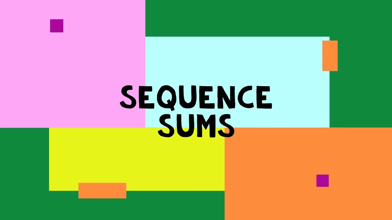 Sequence Sums Using Gauss Method - YouTube