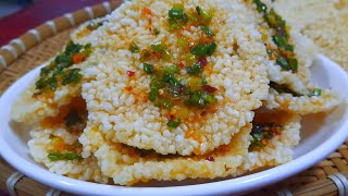Đừng bỏ cơm dư,mang đi làm cơm cháy ăn đi hấp dẫn thua gì ngoài hàng ||ẩm thực ba miền 365