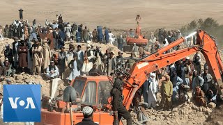 Search for Victims Continues in Herat Province Following Afghan Earthquake | VOA News