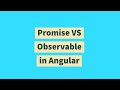 Promise VS Observable in Angular