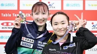 【卓球】全日本Vの早田ひなが日本勢トップ5位キープ　伊藤美誠が2ランクアップの8位に浮上　6位張本美和、7位大藤沙月と続く　シンガポールスマッシュで変動は？　〈女子シングルス世界ランク〉