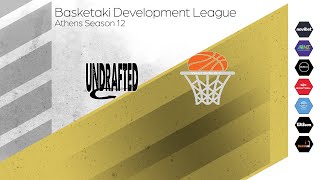 Basketaki The League - Undrafted Vs West Side B.C (27/12/2024)