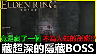 【艾爾登法環】藏的超級深的隱藏BOSS！隱形牆背後竟還藏了一個天大的秘密！陰謀之夜的主謀者究竟是誰！？｜黑刀烙印｜黑刀地下墓地｜染藍凶刀｜羅澤司的斧｜羅傑爾｜Elden Ring｜全字幕｜BAY阿貝