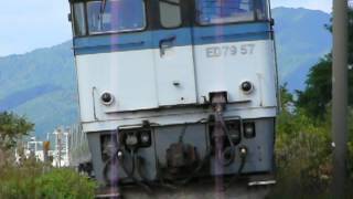 ＥＤ７９ ５０番台けん引７３３系甲種輸送