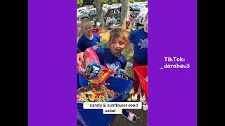 Viral TikTok Candy Salad #tiktok #candysalad