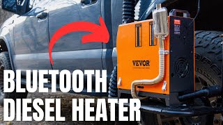 This Vevor 8kw Diesel Heater has Bluetooth App Control!