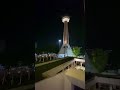 Suasana malam hari di Masjid Raya Baiturrahman Jawa Tengah