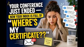 Your Conference Just Ended — Now Your Inbox Is Full of "Where's My Certificate?"