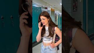 POV: Popular Girls. Part 2. #comedy #funny #skit #school