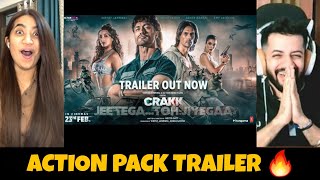 Crakk - Jeetegaa Toh Jiyegaa | Trailer | Reaction | Vidyut Jammwal Arjun R Nora F |