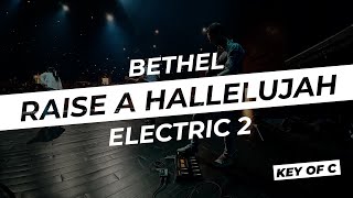 Raise A Hallelujah // Bethel | Live In Ear Mix | Electric Guitar 2 key of C