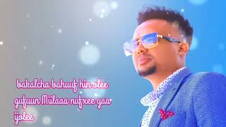 Wabii dhaba bakalcha bahu hin ollee gufunumilanufxe New Ethiopian Oromo Music 2023 ( Official Video