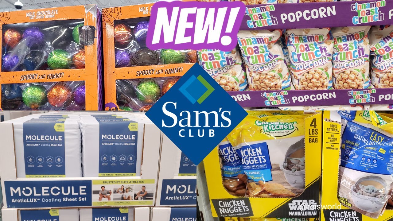 SAM'S CLUB NEW FOOD SNACK FINDS SHOP WITH ME 2021 - YouTube