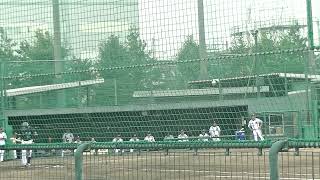 小森航大郎フォアボールを選んで一死一二塁〜2024年8月31日 千葉ロッテマリーンズ対ヤクルトスワローズ