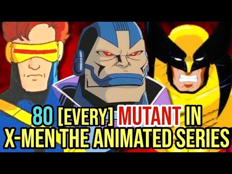 80 All Mutants From X Men The Animated Series Explored In Detail 80 All Mutants From X Men The Animated Series Explored In Detail