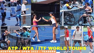 ⁴ᴷ Australian Open Qualifying ATP / WTA / ITF World Tours | BENDIGO | TRARALGON | MELBOURNE #AO2022