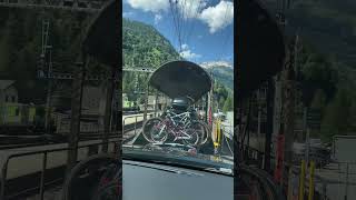 Motorail Train Journey in Switzerland