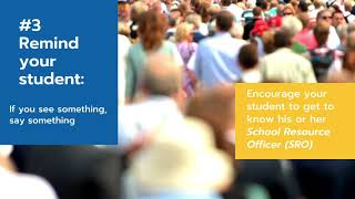 Safe Schools Week - 7 Important Safety Tips