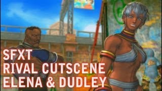 SFXT  Elena \u0026 Dudley Rival Battle Cutscene