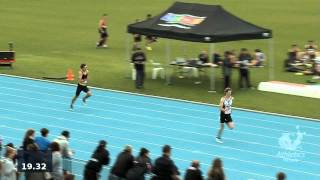 2013 Vic All Schools. Boys U20 200m