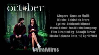 Theher Ja Lyrics - October | Varun Dhawan & Banita Sandhu | Armaan Malik | Abhishek Arora