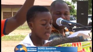 La communauté éducative de Ouangolo inaugure sa cantine scolaire