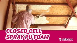 WHITECHEM CLOSED CELL SPRAY PU FOAM - Çamlıca #sprayfoaminsulation #closedcellfoam