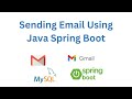 Build Email Sending Microservice with Java Spring Boot and MySQL | SMTP