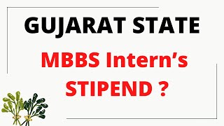 !! GUJARAT STATE !! How much a MBBS intern earn in Gujarat ??