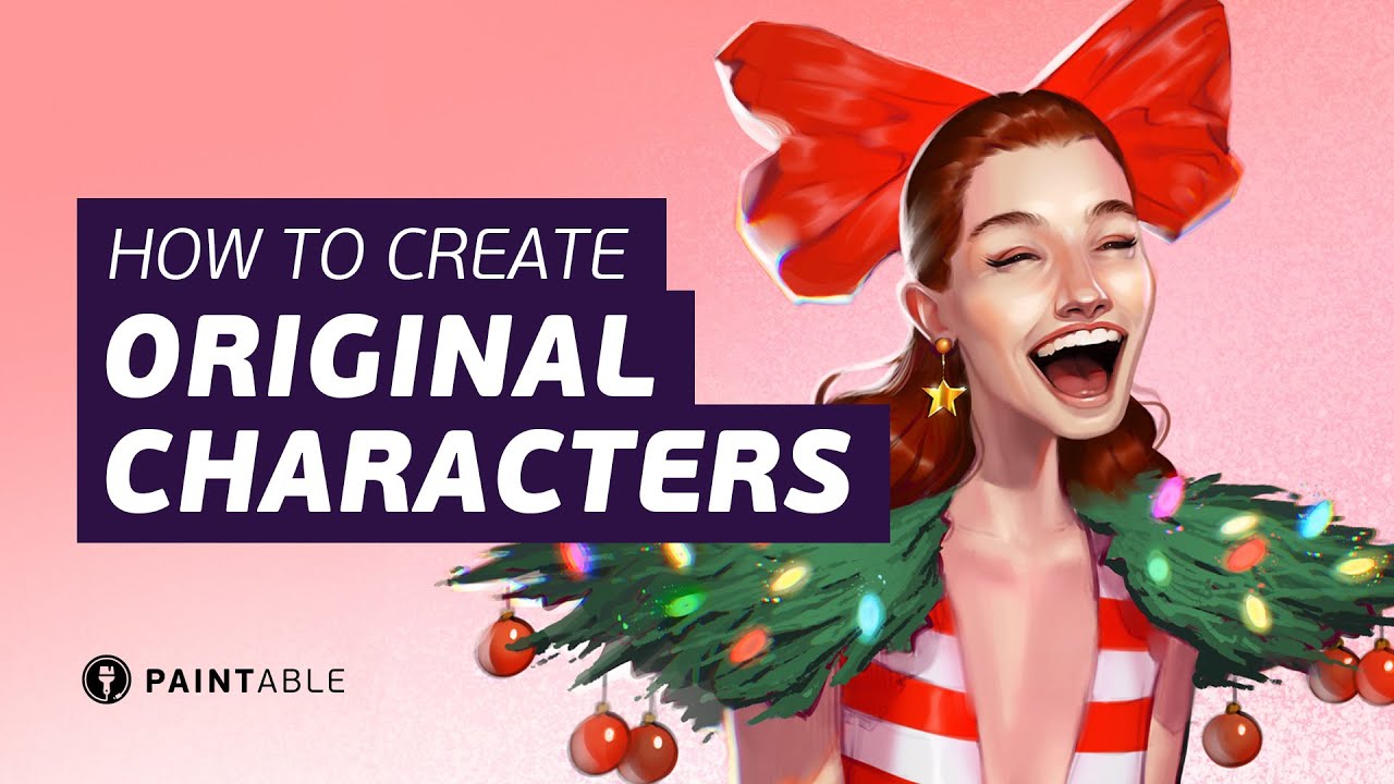 How To Create Original Characters Digital Painting Live Workshop