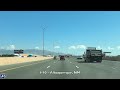 i 40 east albuquerque new mexico 4k highway drive