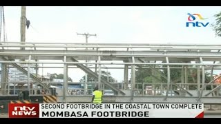 Second Footbridge In Mombasa Completed