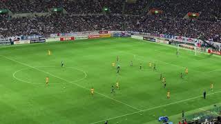 ワールドカップ決定の瞬間  2017.8.31 W杯最終予選 日本代表 VS オーストラリア アディッショナルタイム〜試合終了