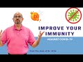 Improve Your Immunity for COVID-19 | The Virtual Nephrologist