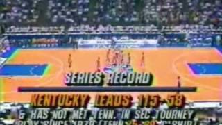 Kentucky Wildcats vs Tennessee Volunteers (1993 SEC-T)