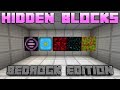 Minecraft: Hidden Blocks On The Bedrock Edition! Minecraft: Hidden Blocks On The Bedrock Edition!